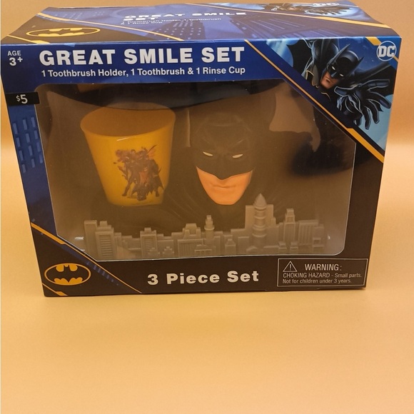 DC Batman 3 piece Smile Set - Picture 3 of 9